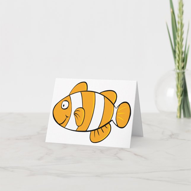 Cartes de vœux Poisson-clown (Créateur téléchargé)
