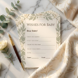 Cartes de vœux pour bébé, Cartes pour baby shower,