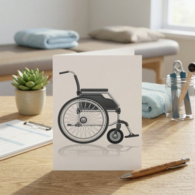 Cartes de vœux pour fauteuil roulant (Créateur téléchargé)