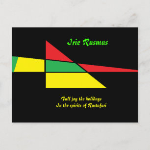 Cartes de voeux Rastafari-irie rasmas