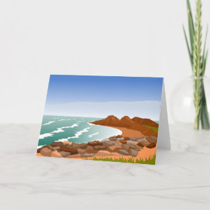 Cartes de voeux Rocky Coast