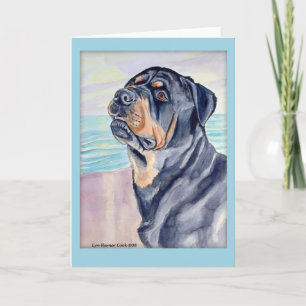 Cartes de voeux Rottweiler