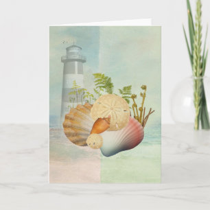 Cartes de voeux Sea Shore et Sheels
