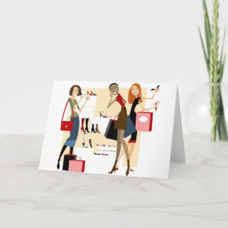 Cartes de voeux shopping