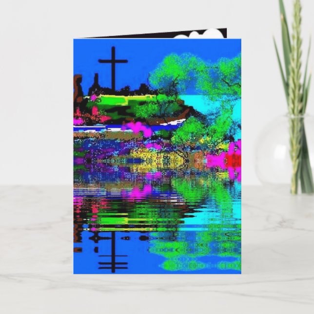 Cartes de voeux spéciales de Noël Art (Devant)