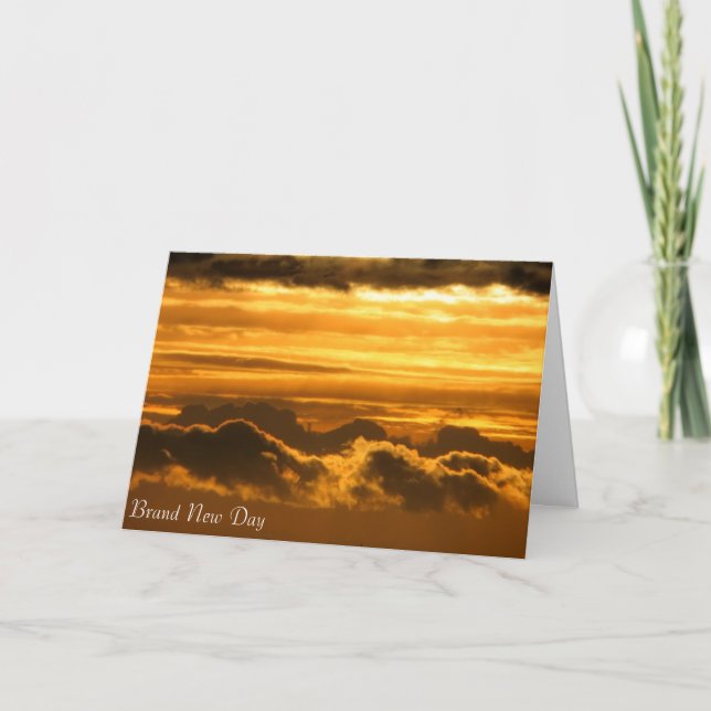 Cartes de voeux Sunrise Images (Devant)
