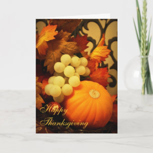 Cartes de voeux Thanksgiving