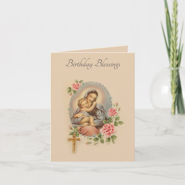 Cartes de vœux traditionnelles d'anniversaire Vier (Devant)