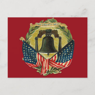 Cartes de voeux vintage Liberty Bell