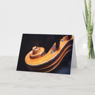 Cartes de voeux Violon