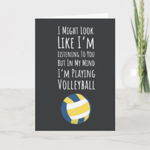 Cartes de Volleyball Sport Athlète Équipe Joueuse