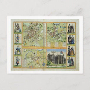 Cartes de York, Shrewsbury, Lancaster et Richmond,