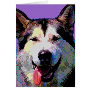 Cartes d'éblouissement "Kiska" de Malamute