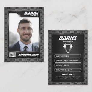 Cartes d'échange Team Groom, Cadeaux pour Groomsme