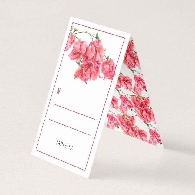 Cartes d'emplacement de tente pour invités de mari (Back)