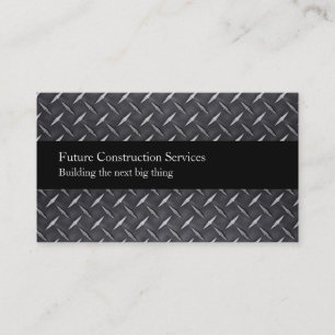 Cartes d'entreprise de construction