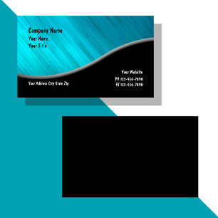 Cartes d'entreprise de construction