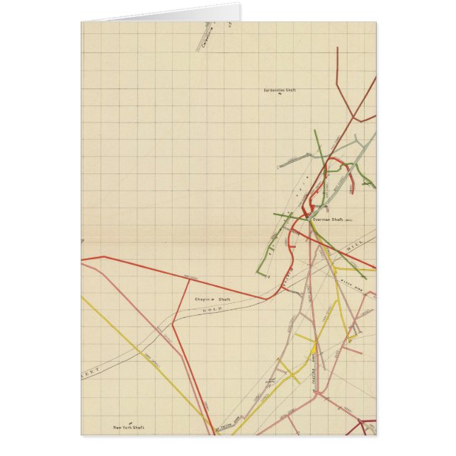 Cartes des mines de charbon numéro VII (Devant)