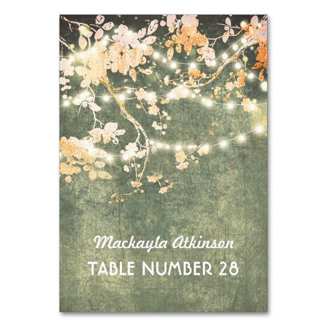 Cartes d'escorte mariage feux de chaîne branches (Par défaut)