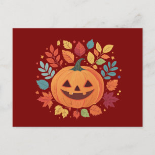 Cartes d'Halloween citrouille Patch