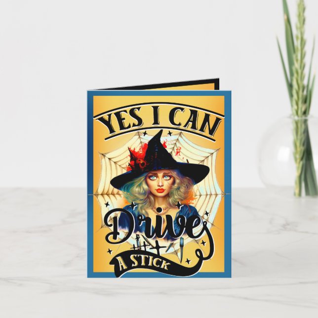 Cartes d'Halloween Funny Retro (Devant)