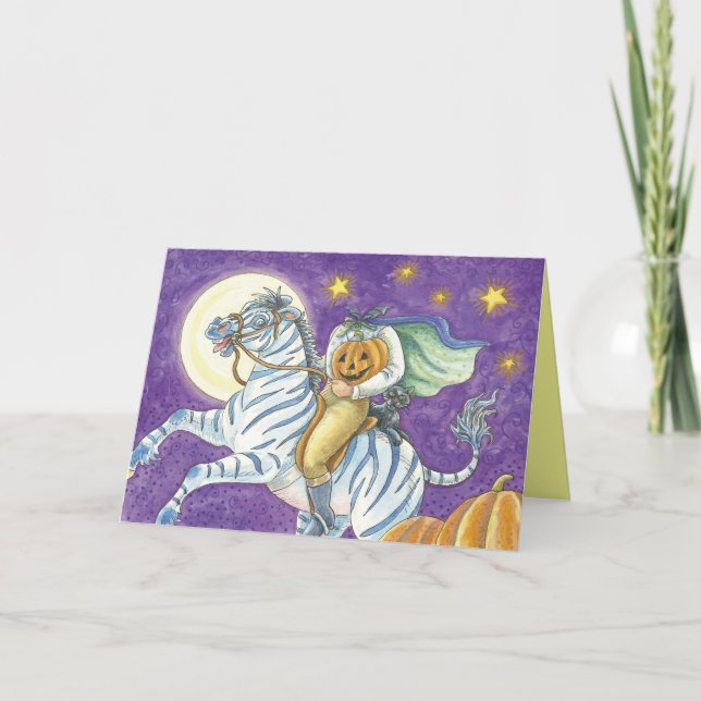 Cartes d'Halloween pour enfants (Devant)