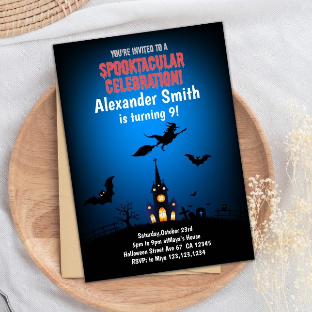 Cartes d'Halloween sorcières (Witches Halloween Cards)