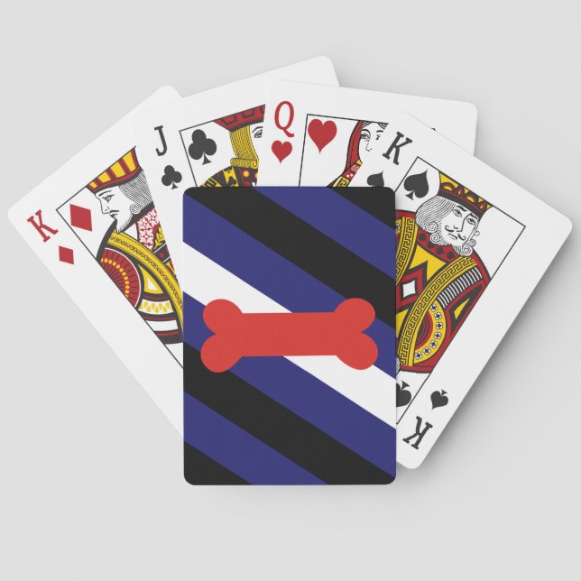 CARTES DIAGONAL DE FIERTÉ DE JEU POPULAIRE (dos)