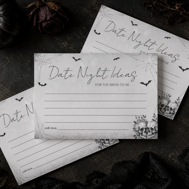 Cartes d'idées de soirée de date de douche de mari (Créateur téléchargé)