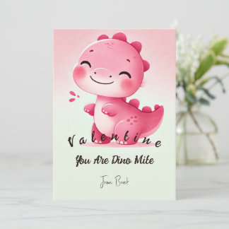 Cartes Dinosaur Valentine