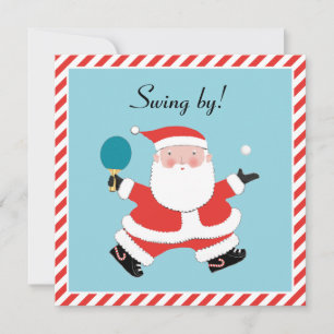 Cartes d'invitation à la fête de Noël