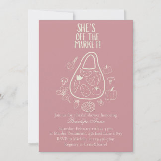 Cartes d'invitation à la fête prénuptiale « Elle e