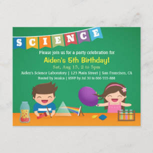 Cartes d'invitation à une fête d'anniversaire scie