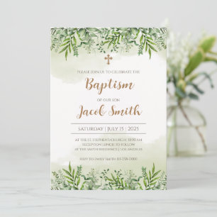 Cartes d'invitation au baptême & Faire-part de cér