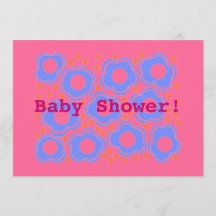 Cartes d'invitation Baby shower
