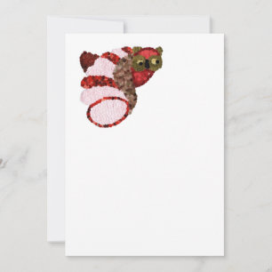 Cartes d'invitation Chouettes, avec Enveloppes