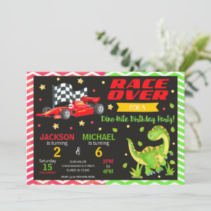 Cartes d'invitation conjointes pour anniversaire s