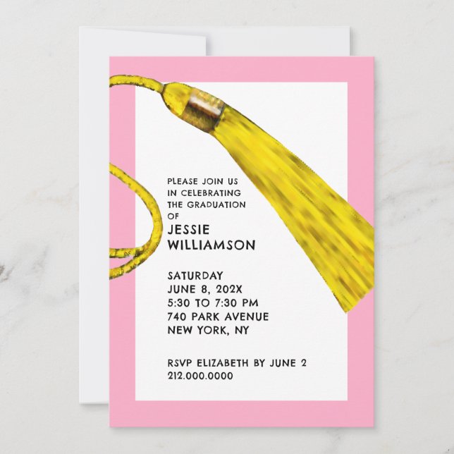 Cartes d'invitation créatives pour la fête de fin  (Devant)