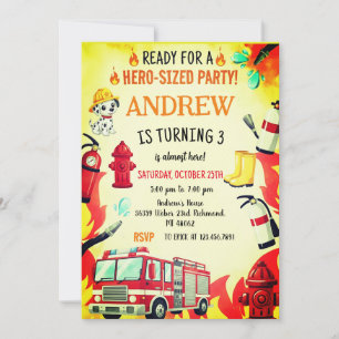 Cartes d'invitation d'anniversaire personnalisées