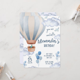 Cartes d'invitation d'anniversaire pour enfants