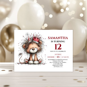 Cartes d'invitation d'anniversaire pour enfants av