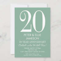 Cartes d'invitation d'anniversaire simples et mode