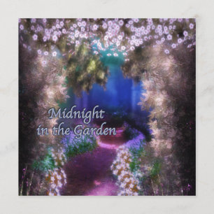 Cartes d'invitation de bal de promo au clair de lu