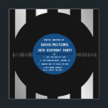 Cartes d'invitation de fête d'anniversaire moderne<br><div class="desc">Une façon originale et unique d'envoyer vos invitations de fête d'anniversaire ! Tous les textes par défaut peuvent être entièrement personnalisés avec vos propres formulations, et vous pouvez également modifier les polices, les tailles et les couleurs du texte. Cette invitation peut également être personnalisée pour s'adapter à toute autre occasion...</div>