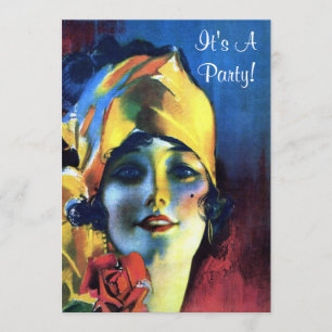 Cartes d'invitation de fête élégantes / chic avec