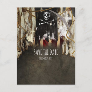 Cartes d'invitation de fête sur le thème des pirat