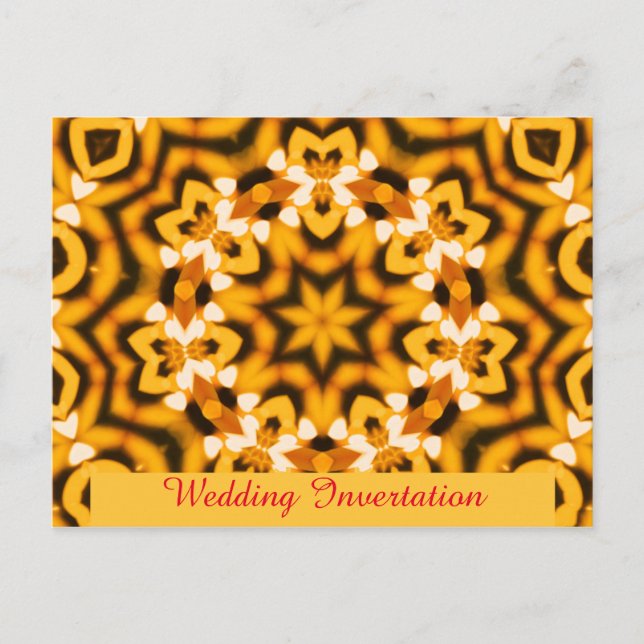 Cartes d'invitation de mariage (Devant)
