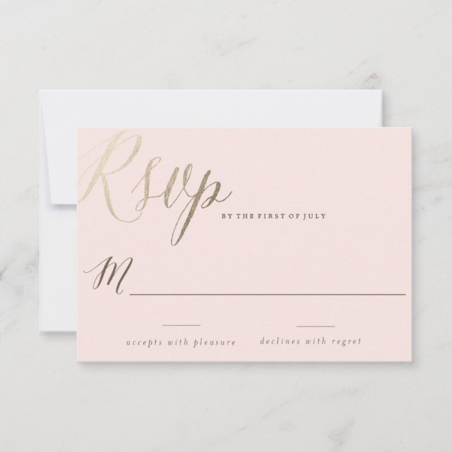 Cartes d'invitation de mariage à fleurs aquarelles (Devant)