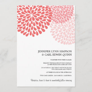 Cartes d'invitation de mariage Annalee (Étain)