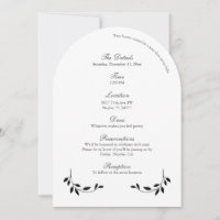 Cartes d'invitation de mariage avec photo